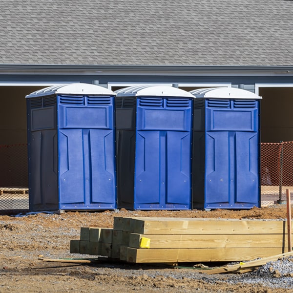 can i customize the exterior of the porta potties with my event logo or branding in Jasper MN